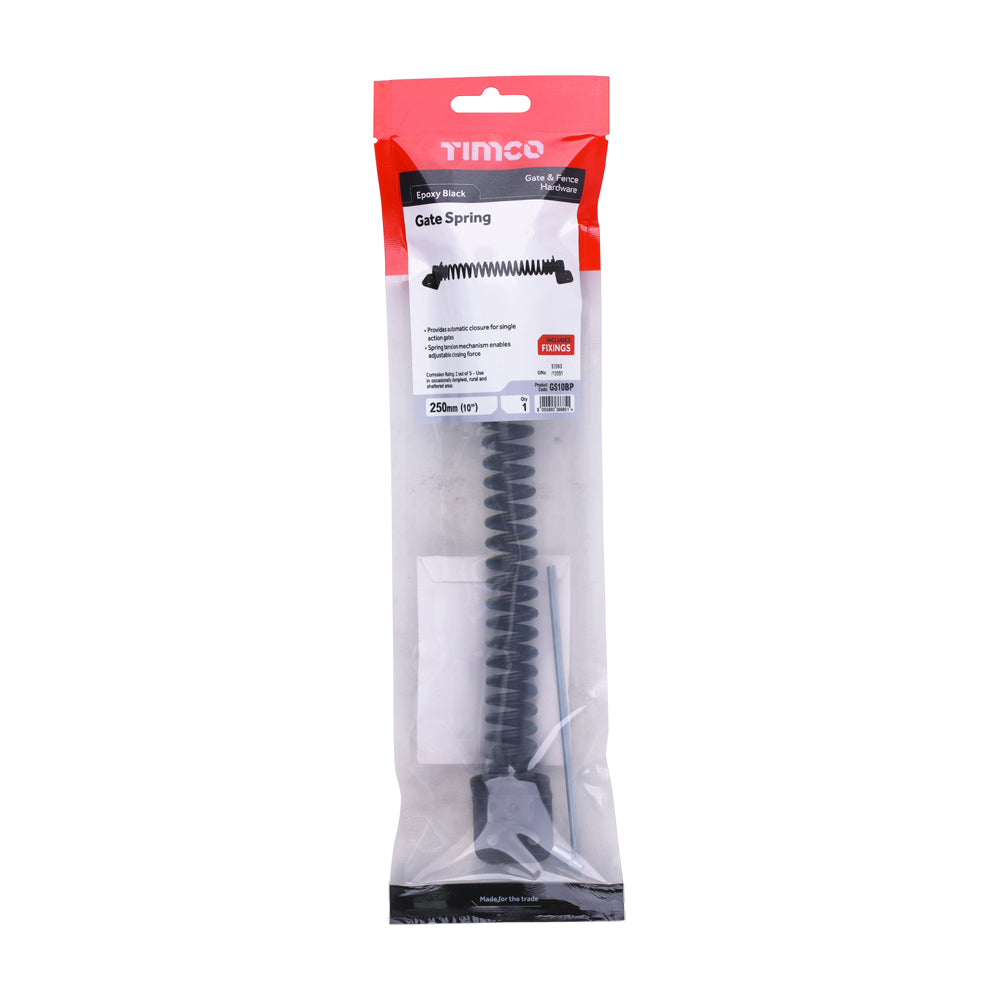 Gate Spring - Black | 10" | TIMpac additional image 2