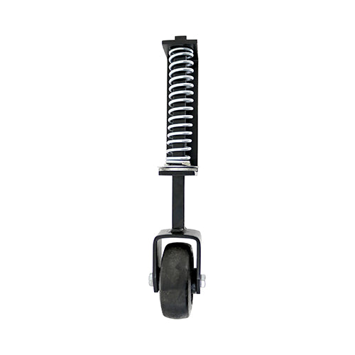 Spring Loaded Field Gate Wheel - Heavy Duty - Black | 370mm additional image 2