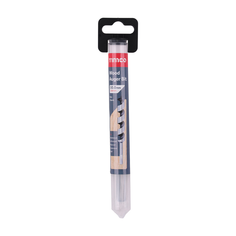 Wood Auger Bit - Hex Shank | 10.0 x 100 additional image 2