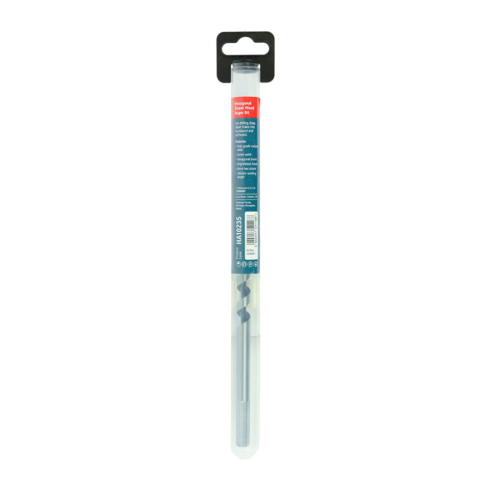 Wood Auger Bit - Hex Shank | 10.0 x 235 additional image 3