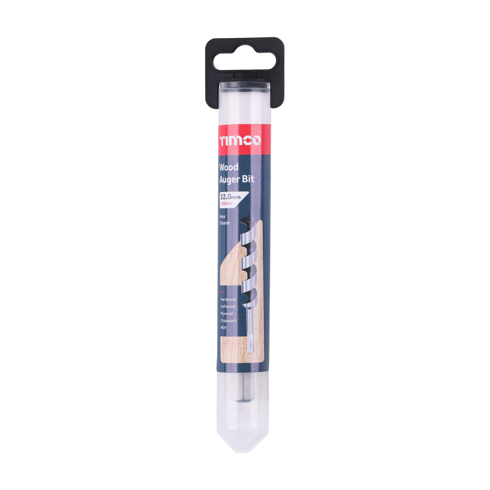 Wood Auger Bit - Hex Shank | 22.0 x 100 additional image 2