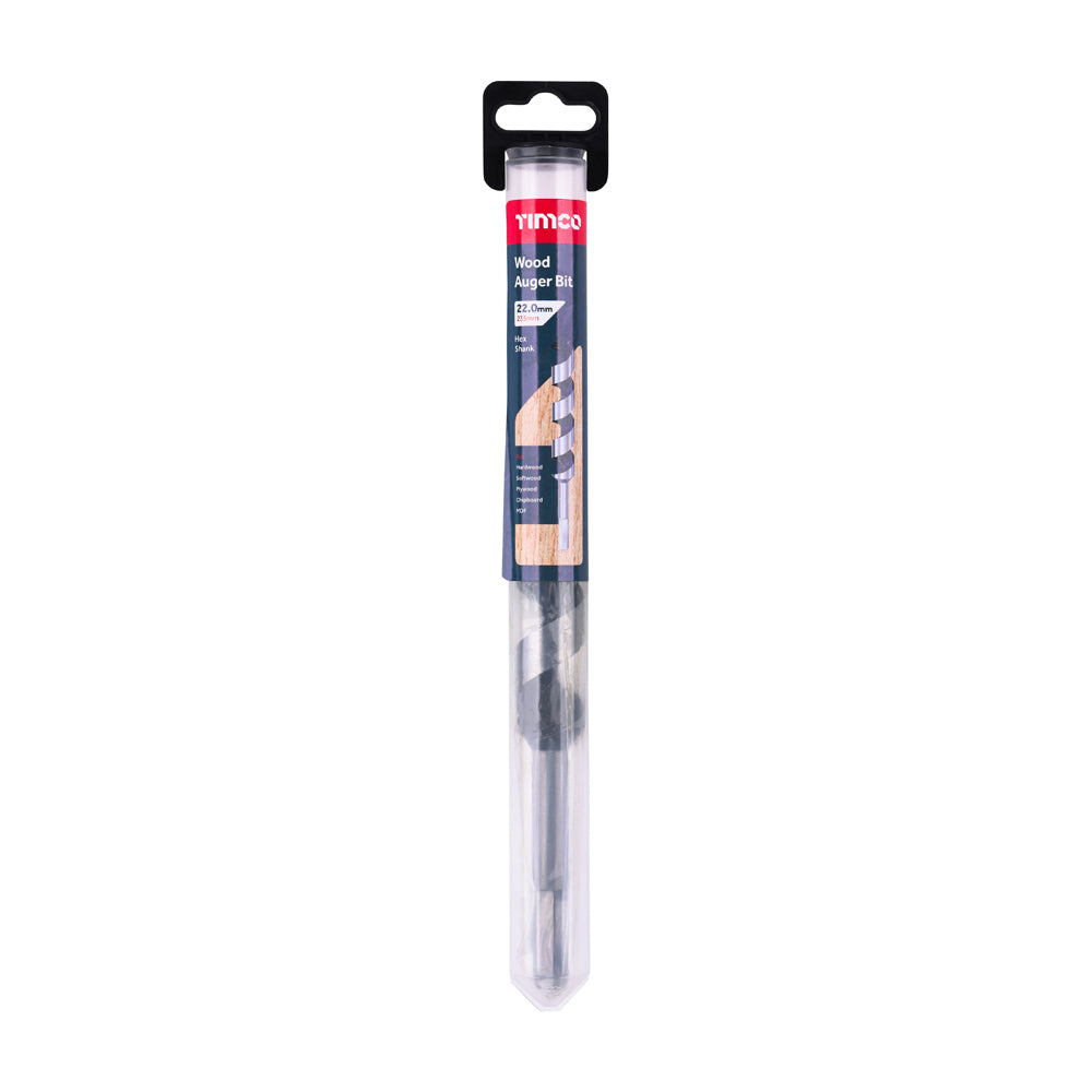 Wood Auger Bit - Hex Shank | 22.0 x 235 additional image 2