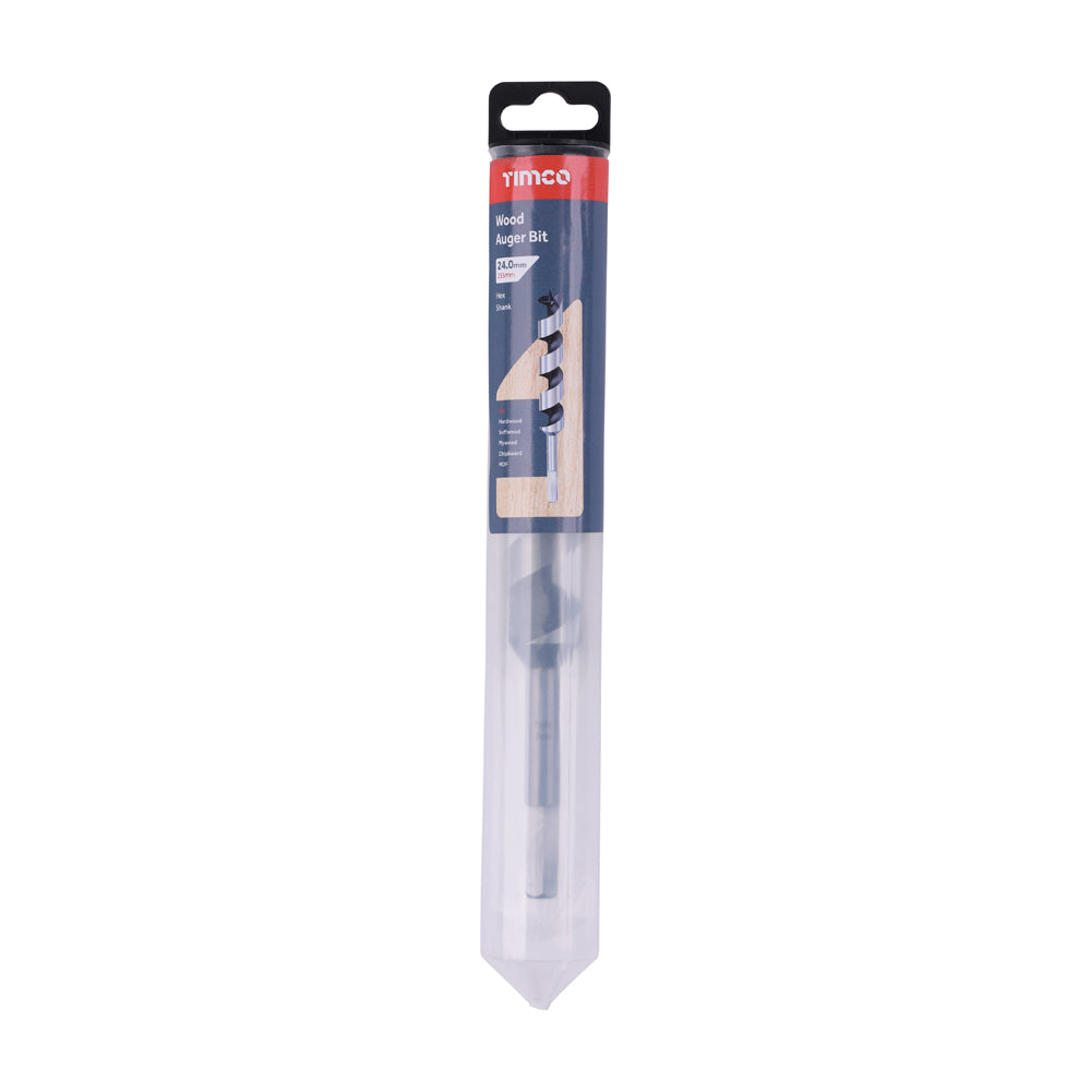 Wood Auger Bit - Hex Shank | 24.0 x 235 additional image 2