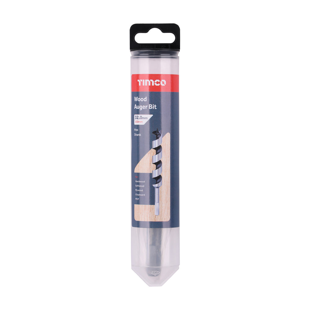 Wood Auger Bit - Hex Shank | 32.0 x 100 additional image 2