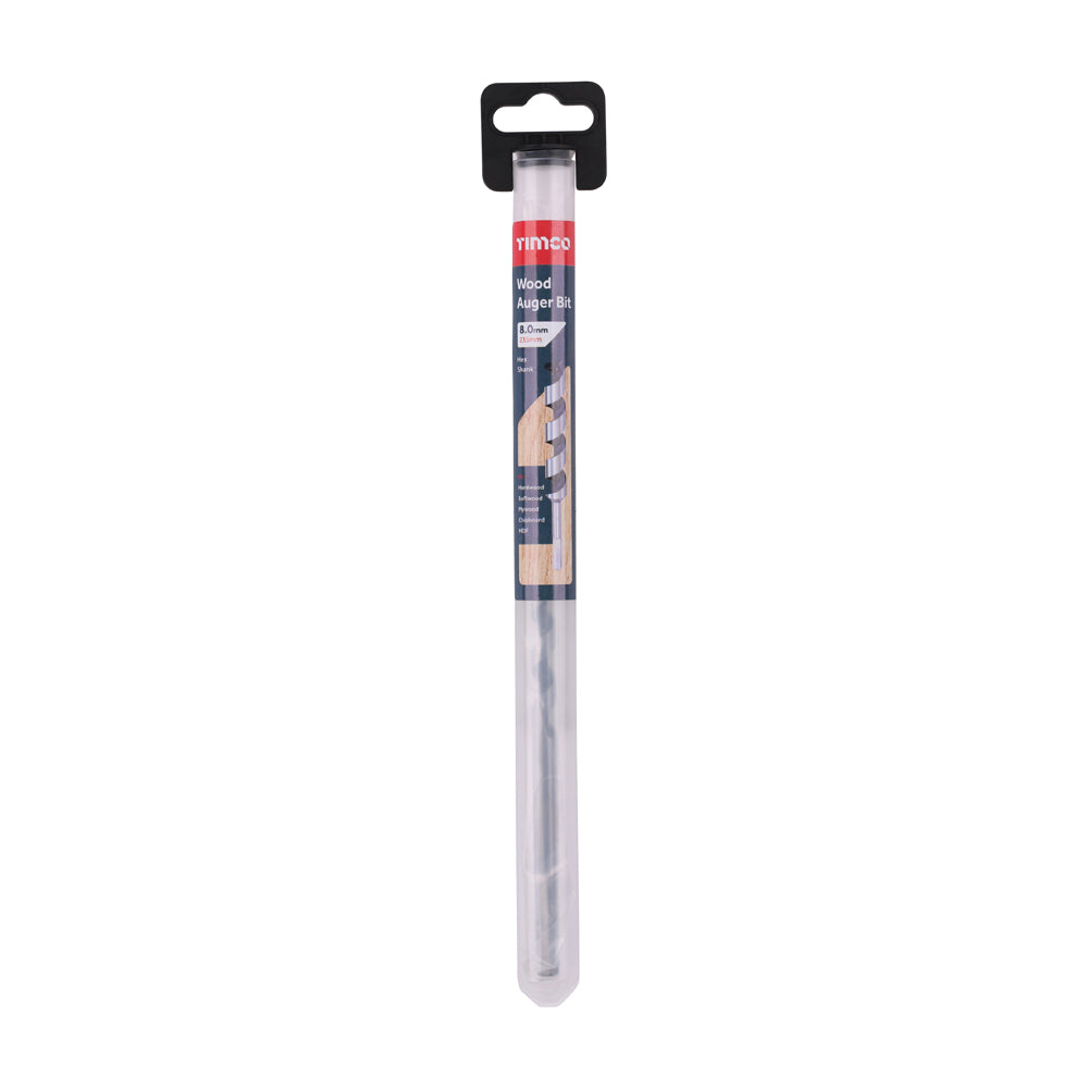 Wood Auger Bit - Hex Shank | 8.0 x 235 additional image 2