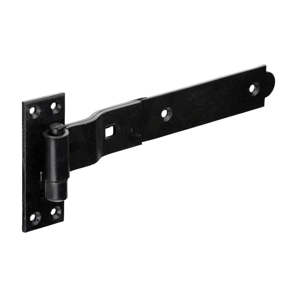 Pair of Cranked Band & Hook On Plates - Black | 250mm product image