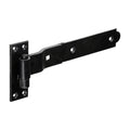Pair of Cranked Band & Hook On Plates - Black | 250mm product image