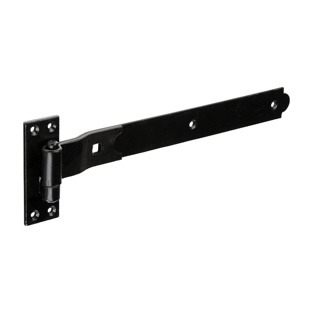 Pair of Cranked Band & Hook On Plates - Black | 350mm product image