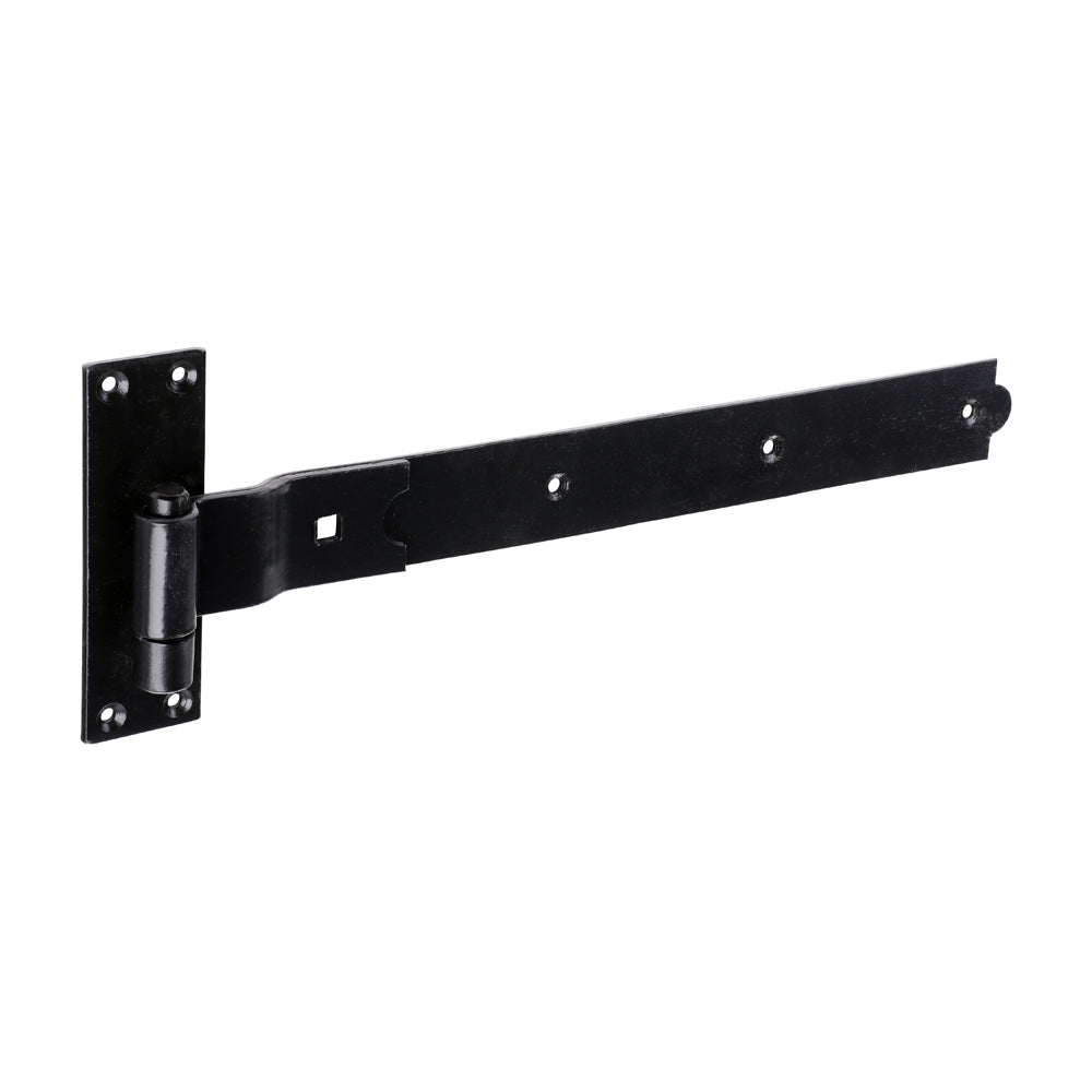 Pair of Cranked Band & Hook On Plates - Black | 450mm product image