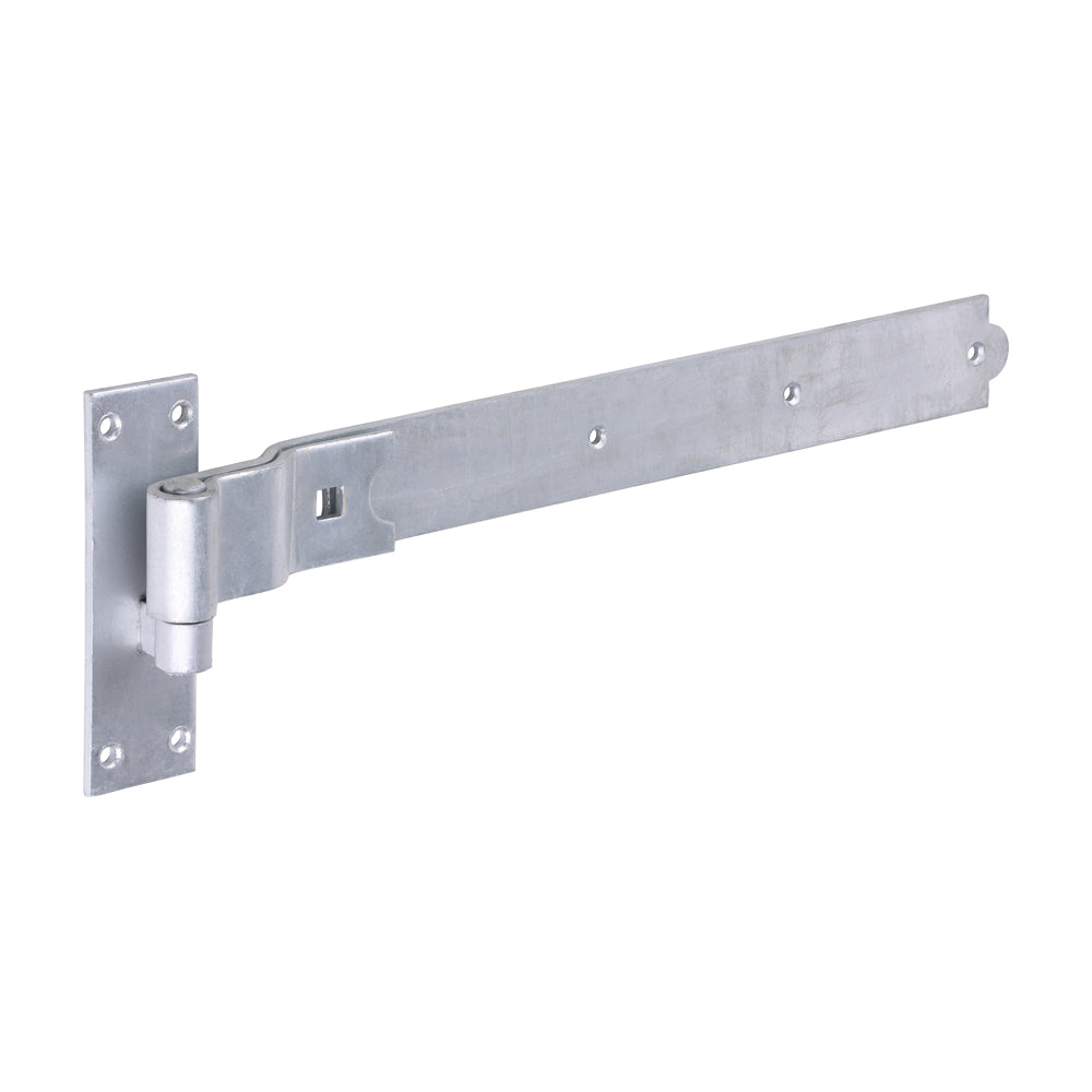 Pair of Cranked Band & Hook On Plates - Hot Dipped Galvanised | 450mm product image