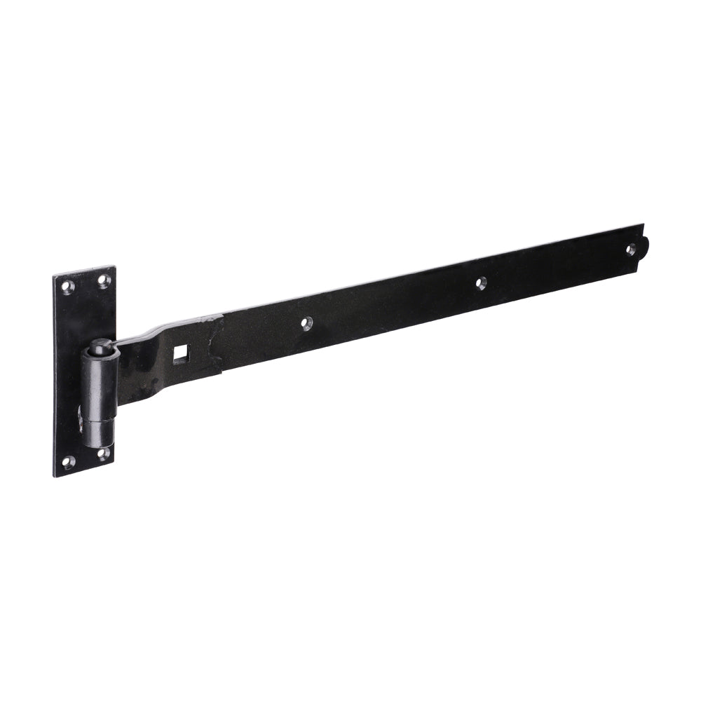 Pair of Cranked Band & Hook On Plates - Black | 600mm product image