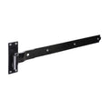 Pair of Cranked Band & Hook On Plates - Black | 600mm product image