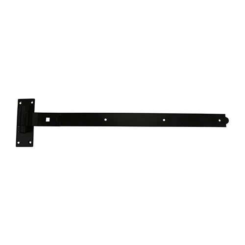 Pair of Cranked Band & Hook On Plates - Black | 900mm product image