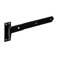 Pair of Straight Band & Hook On Plates - Black | 350mm product image
