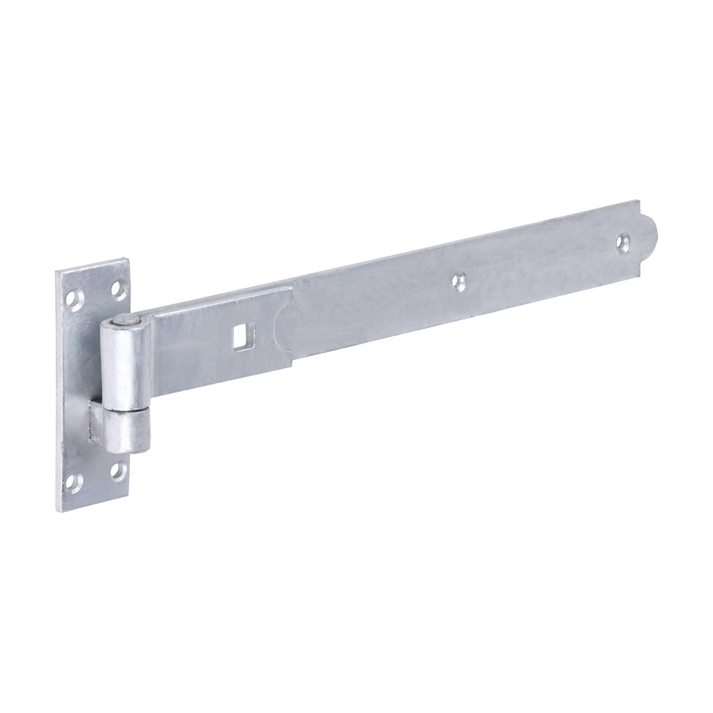 Pair of Straight Band & Hook On Plates - Hot Dipped Galvanised | 350mm product image