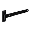 Pair of Straight Band & Hook On Plates - Black | 450mm product image