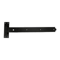 Pair of Straight Band & Hook On Plates - Black | 600mm product image