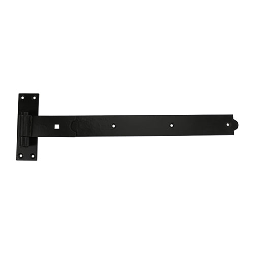 Pair of Straight Band & Hook On Plates - Black | 600mm product image