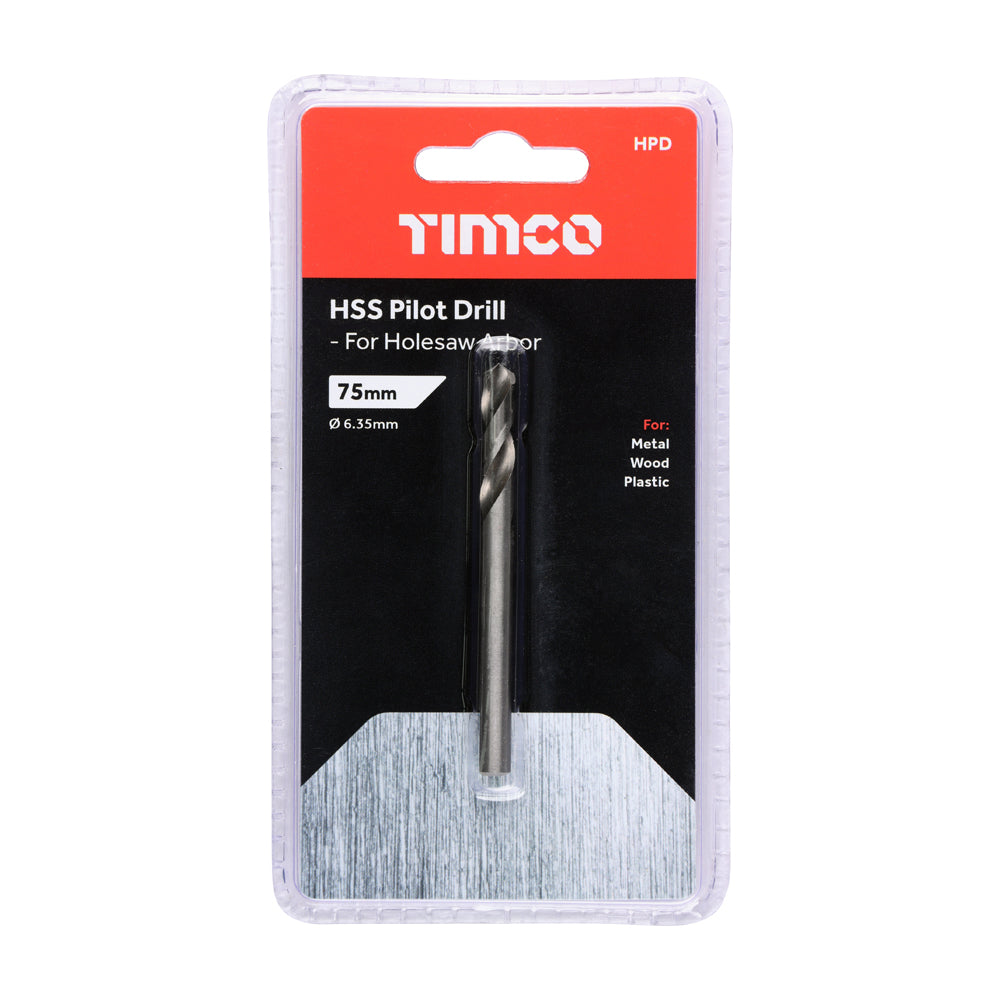 Holesaw Pilot Drill - HSS | 75mm additional image 2