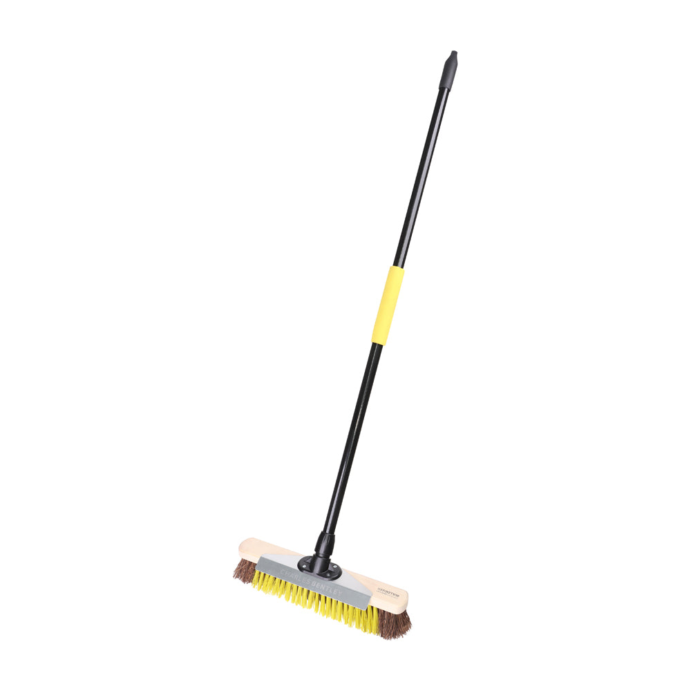 Bulldozer Heavy Duty Wooden Utility Broom & Handle | 16" product image