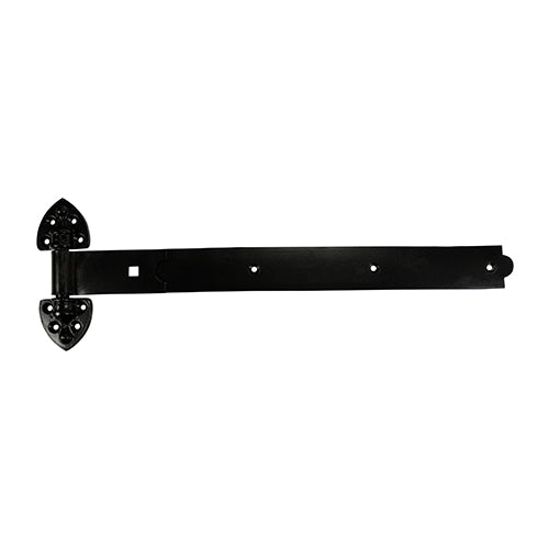 Pair of Heavy Reversible Hinges - Black | 600mm product image