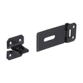 Safety Pattern Hasp & Staple - Black | 3" | Bag product image