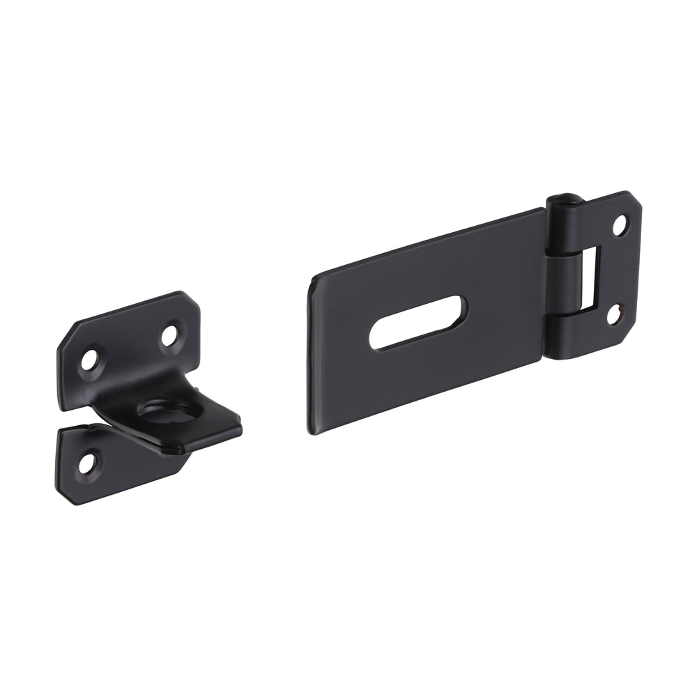 Safety Pattern Hasp & Staple - Black | 3" | Bag product image