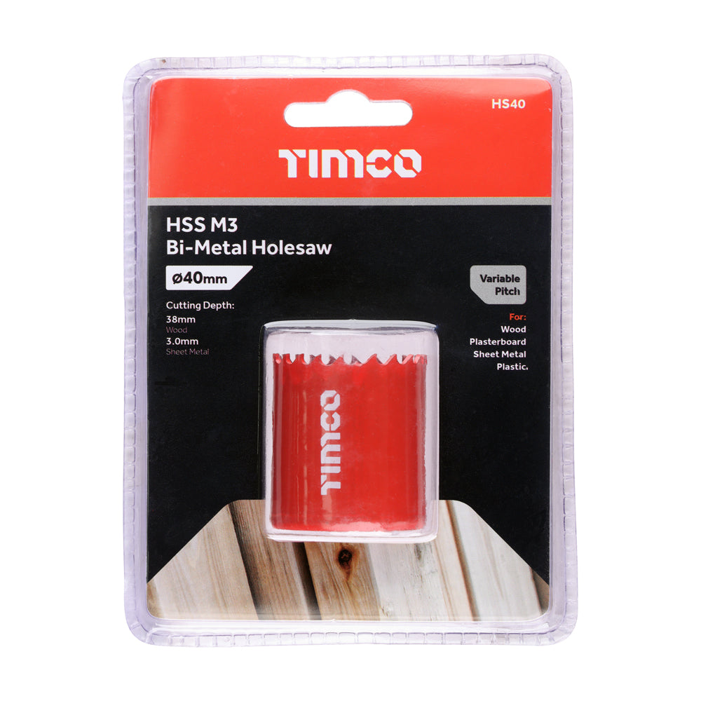 Holesaw - Variable Pitch | 40mm additional image 2