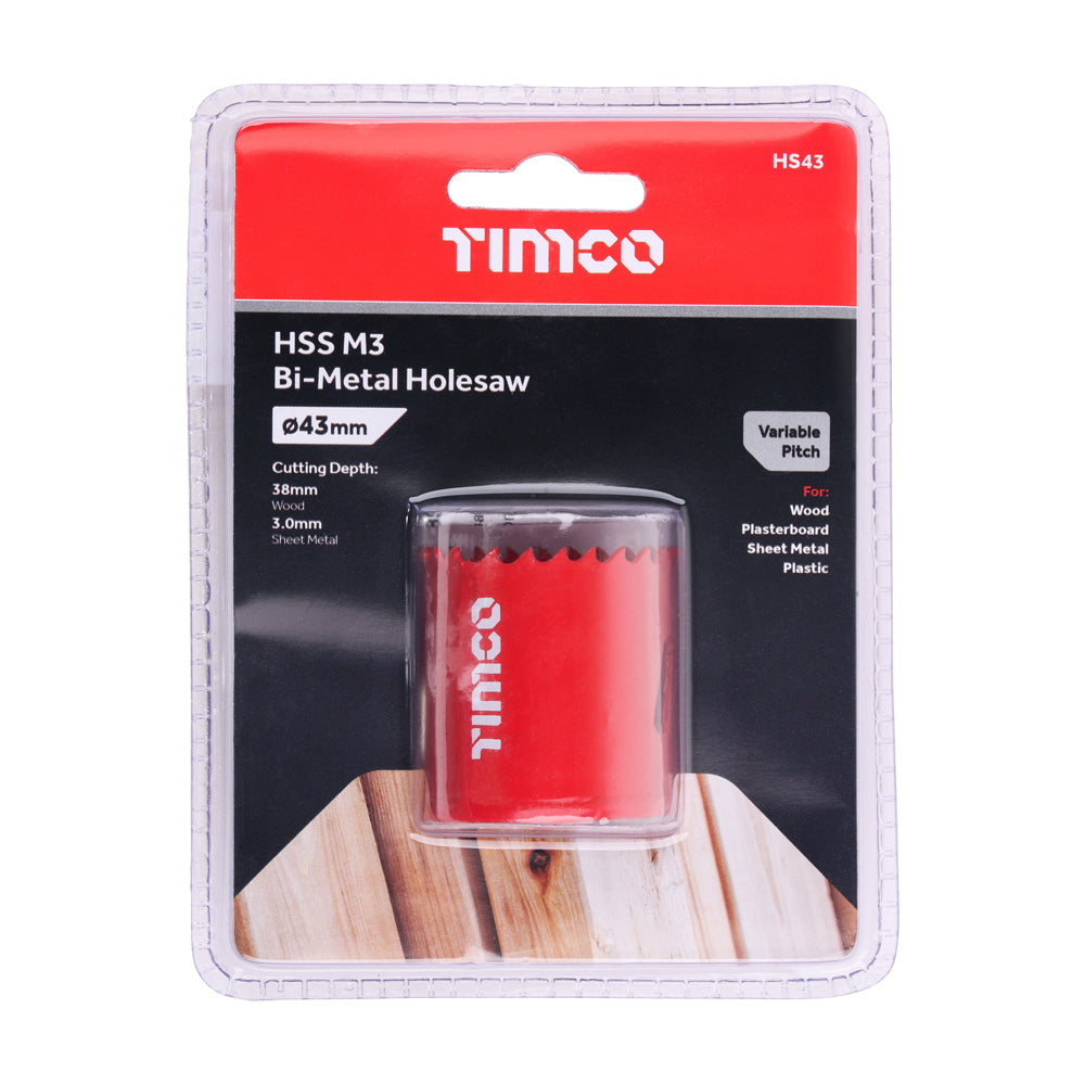 Holesaw - Variable Pitch | 43mm additional image 2