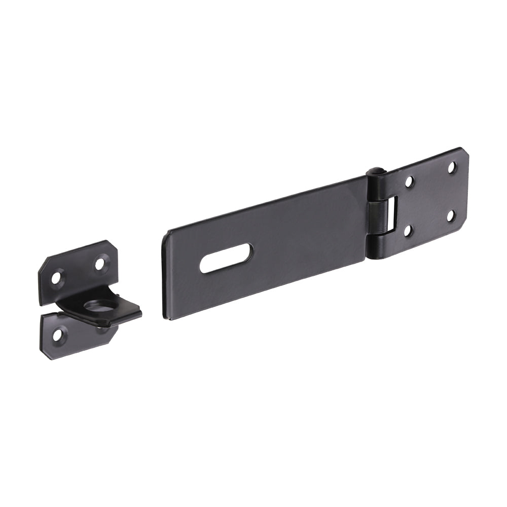Safety Pattern Hasp & Staple - Black | 4 1/2" | Bag product image