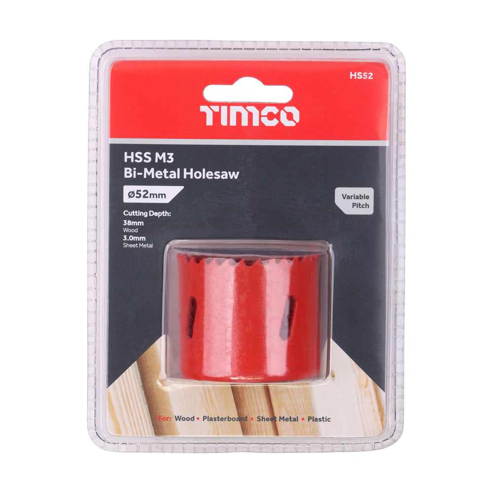 Holesaw - Variable Pitch | 52mm additional image 2