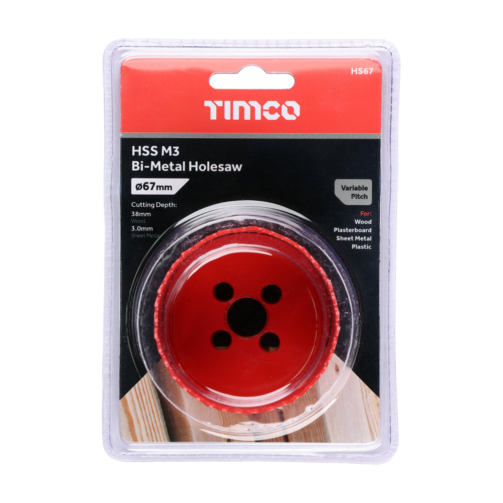 Holesaw - Variable Pitch | 67mm additional image 2