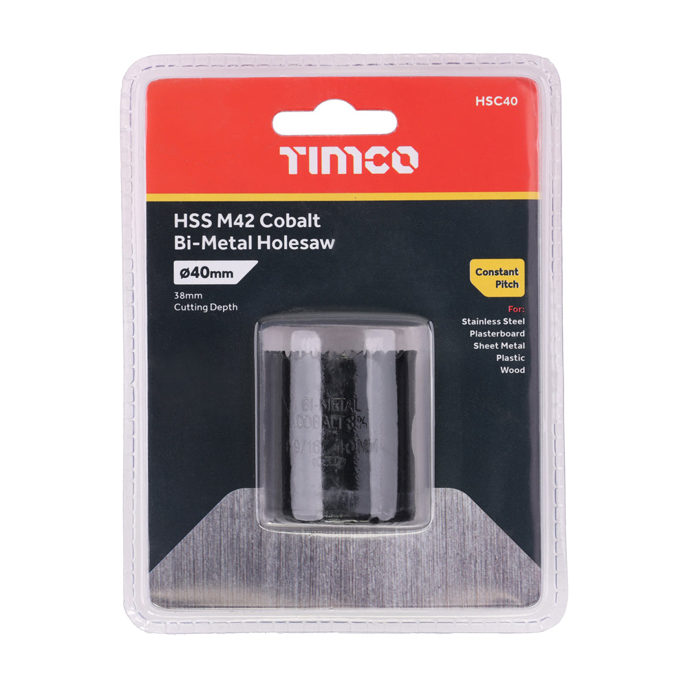 Holesaw - Constant Pitch | 40mm additional image 2