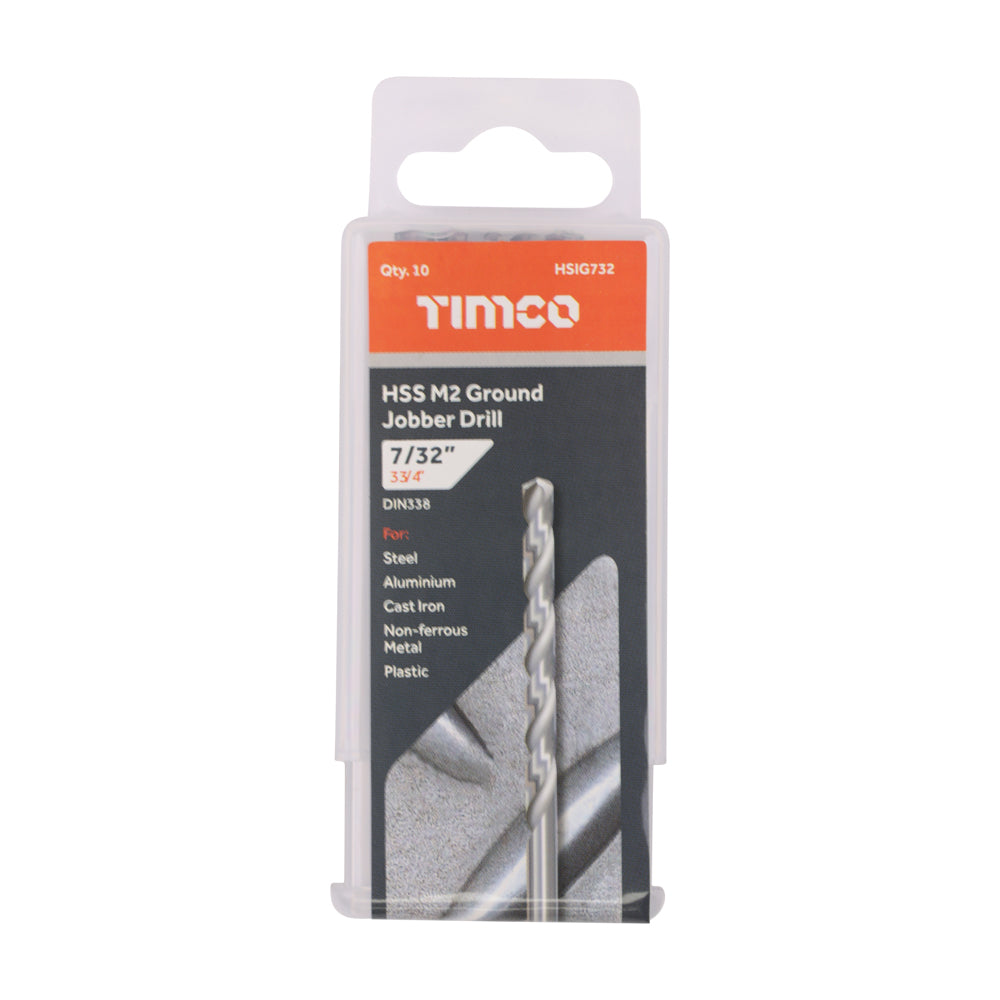 Ground Jobber Drills - HSS M2 | 7/32" additional image 2
