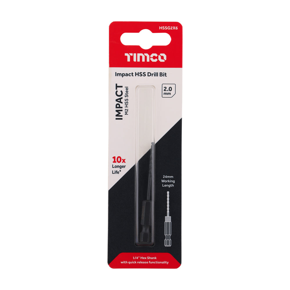 Impact Drill Bit | 2.0mm additional image 2