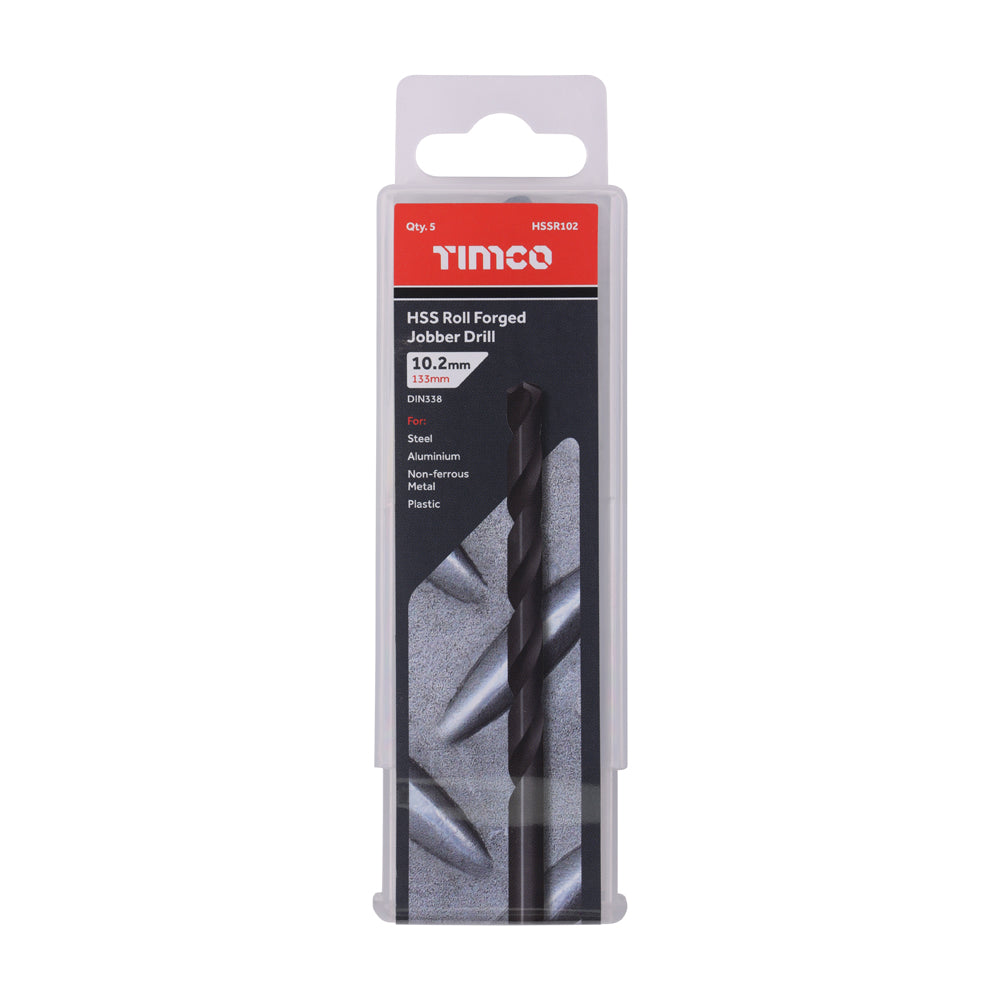 Roll Forged Jobber Drills - HSS | 10.2mm additional image 2