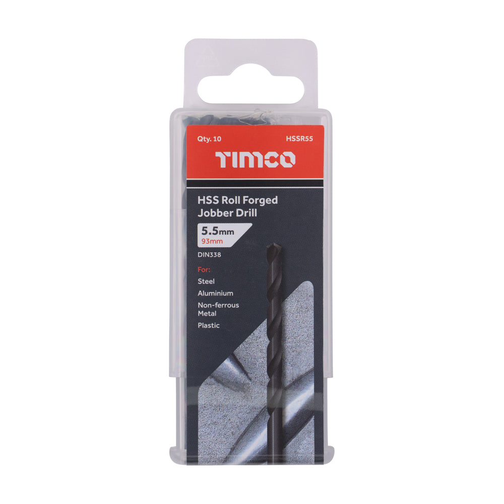 Roll Forged Jobber Drills - HSS | 5.5mm additional image 2