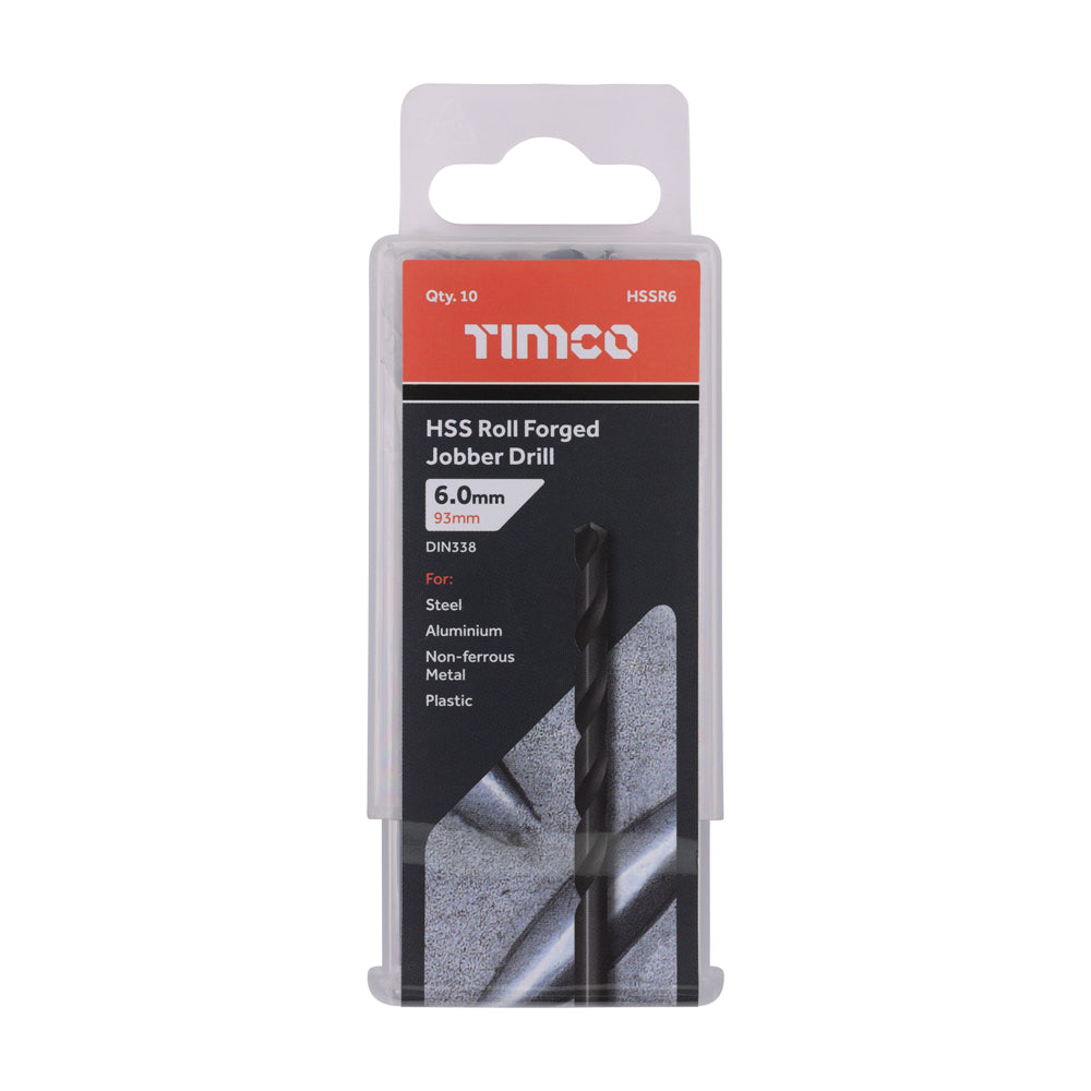 Roll Forged Jobber Drills - HSS | 6.0mm additional image 2