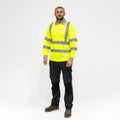 Hi-Visibility Polo Shirt - Long Sleeve - Yellow | XXX Large product image