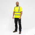 Hi-Visibility Polo Shirt - Short Sleeve - Yellow | XXX Large product image