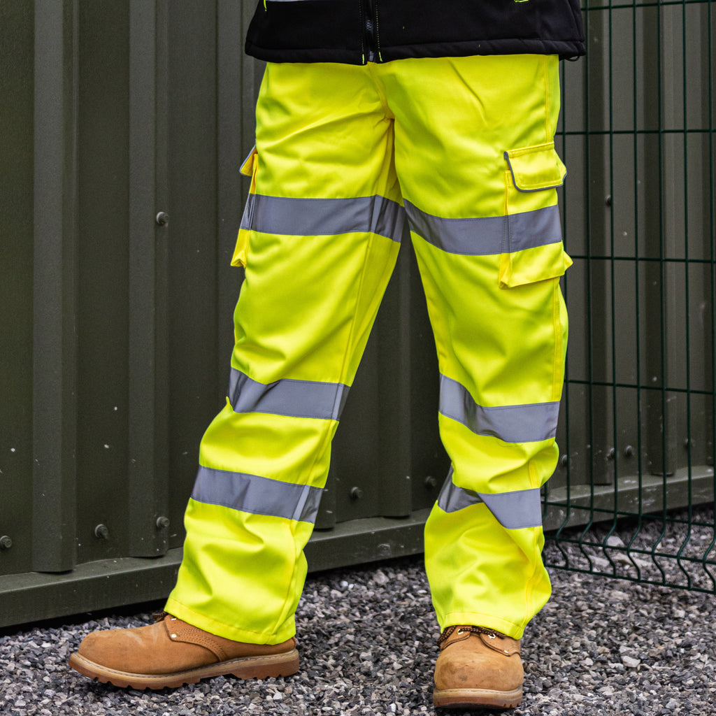 Hi-Visibility Executive Trousers - Yellow | XX Large additional image 5