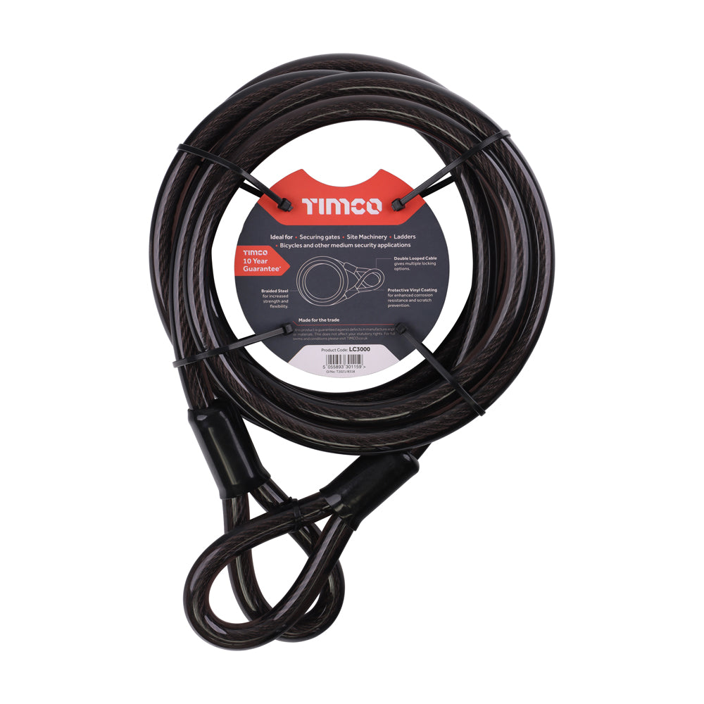 Looped Security Cable | 15mm x 3m additional image 2