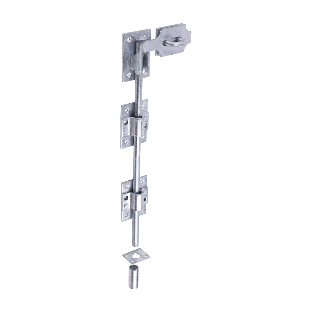Heavy Locking Drop Down Bolt - Hot Dipped Galvanised | 18" | Bag | 1 Each | LDDB18GP product image