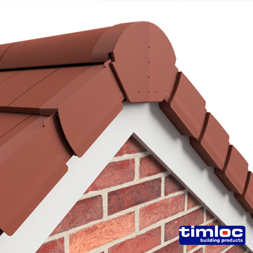 Timloc Dry Verge Eaves Starter - Terracotta - 99156 | 155 x 105 additional image 2
