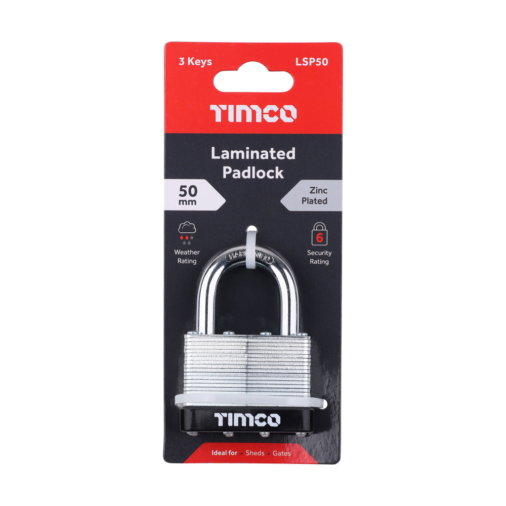 Laminated Padlock | 50mm additional image 2