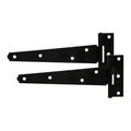 Pair of Light Tee Hinges - Black | 4" | Bag product image
