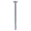 Metal Construction Timber to Light Section Screws - Countersunk - Wing-Tip - Self-Drilling - Zinc | 5.5 x 65 product image