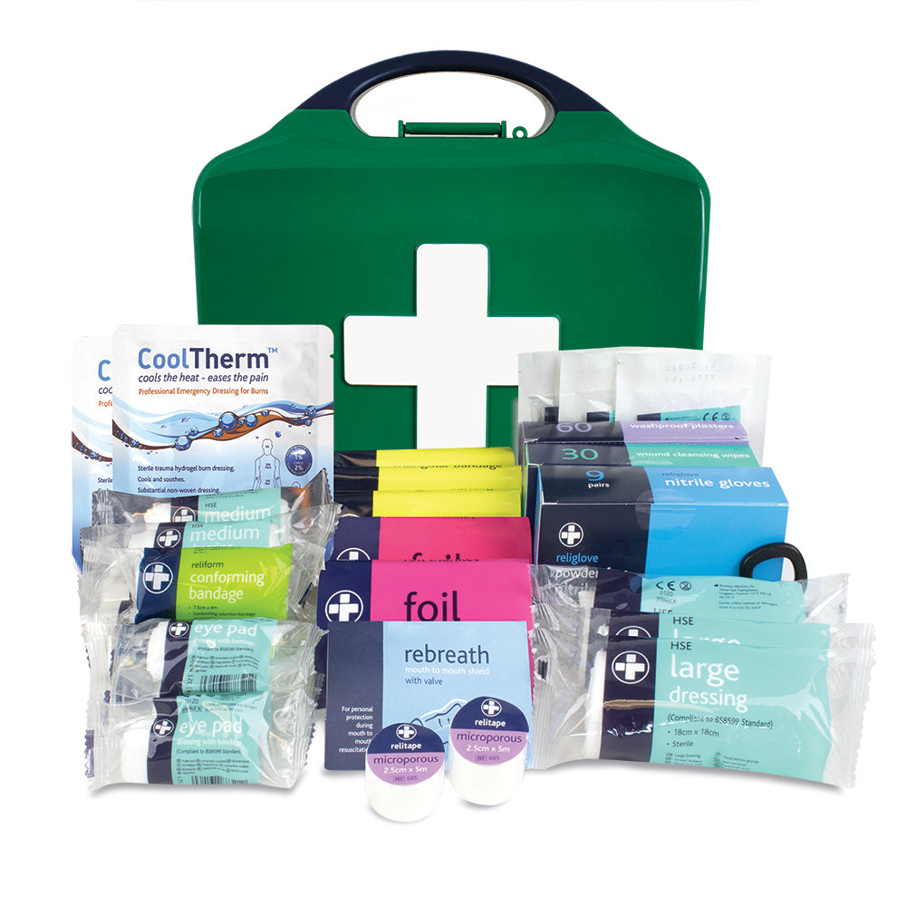 Workplace First Aid Kit - British Standard Compliant | Medium product image