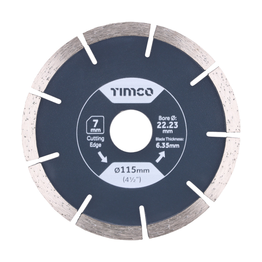 Mortar Raking Diamond Blade - Segmented | 115 x 22.2 product image