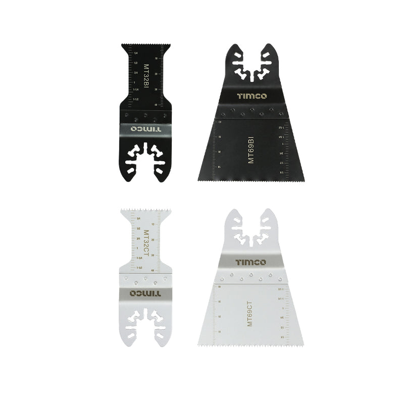 Multi-Tool Blade Sets - 4 Piece Set | Mixed product image